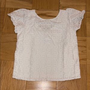White Lace Women's Top